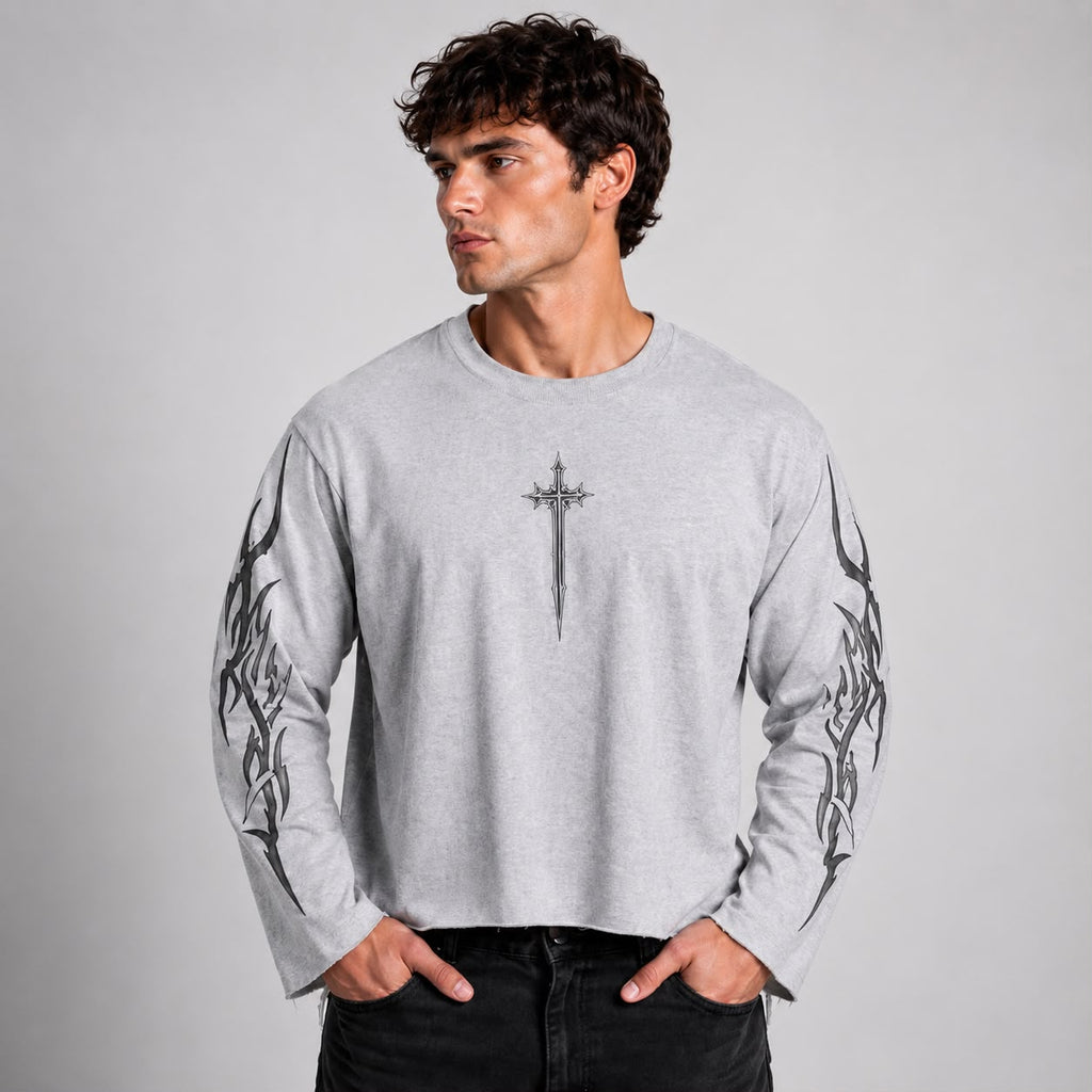 ⚔️ HYPEDISTRIXT — DIVINE REBELLION Full Sleeve Oversized Tee