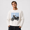 RX100 Vintage Graphic Oversized T-Shirt | Premium 240 GSM Cotton | Unisex Streetwear